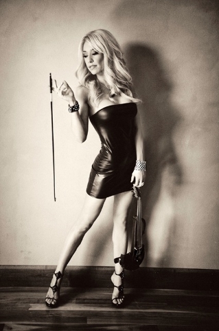 Can Classically Trained Blonde Bombshell Violinist And Dj Lydia Ansel Achieve Fame In Las Vegas