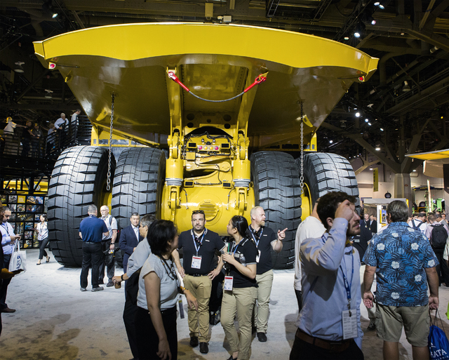 Nevada mining in the spotlight at MINExpo convention Las Vegas Review