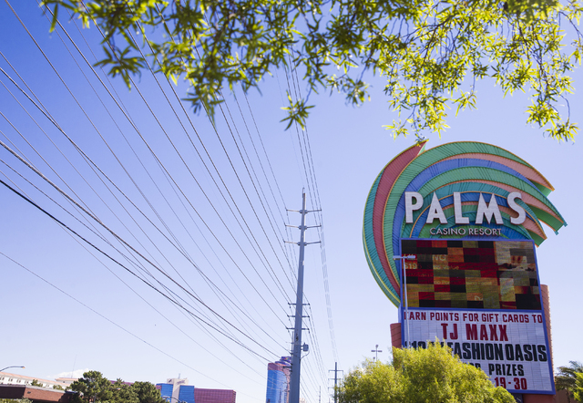 The Palms hotel-casino on Thursday, Sept. 22, 2016, in Las Vegas. Benjamin Hager/Las Vegas Review-Journal