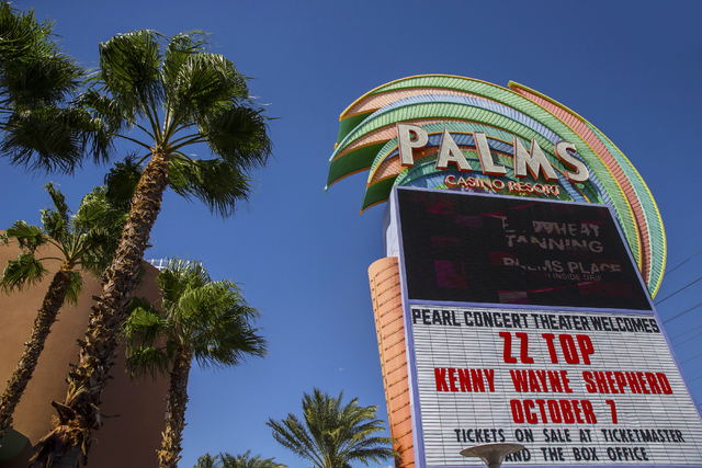 The Palms hotel-casino on Thursday, Sept. 22, 2016, in Las Vegas. Benjamin Hager/Las Vegas Review-Journal