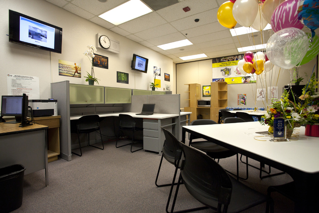 The new student center is seen at Desert Rose High School Sept. 9. Loren Townsley/View