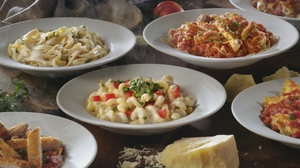 To celebrate the 21st anniversary of the chain’s Never Ending Pasta Bowl, Olive Garden will award up to 21,000 of the passes. (Courtesy Olive Garden)