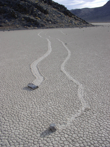 Racetrack Playa in Death Valley (Courtesy/National Park Service)