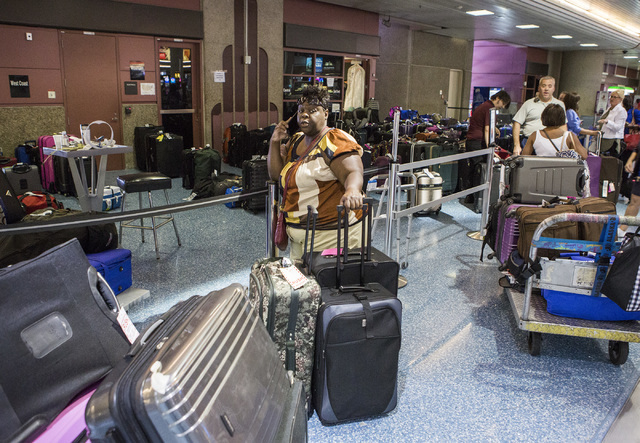 McCarran airport’s baggage has a frequency all its own – Las Vegas ...
