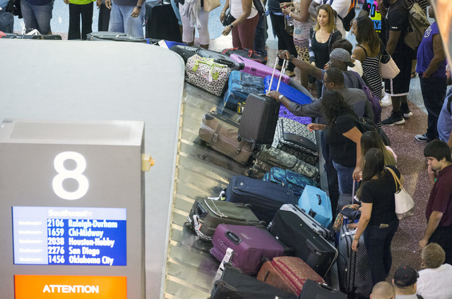 McCarran airport’s baggage has a frequency all its own | Las Vegas Review-Journal