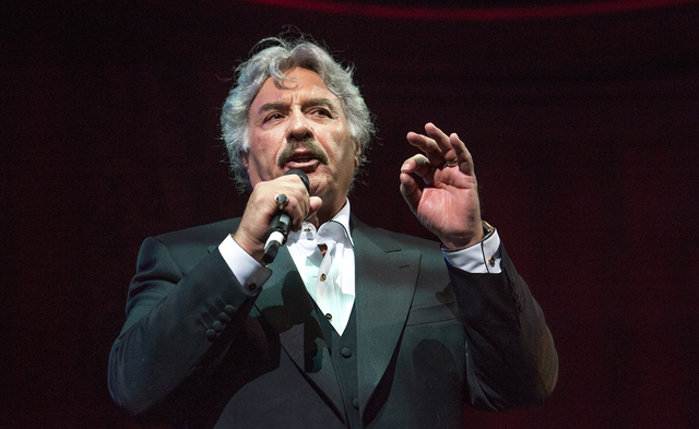 Tony Orlando hosts Heal Every Life Possible on Monday, Sept. 12, 2016, at The Luxor. (Tom Donoghue)