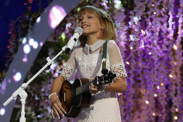 Grace VanderWaal shows her winning ways on "America's Got Talent." (Trae Patton/NBC)