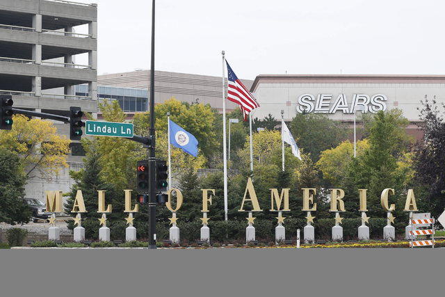 This Sept. 25, 2015, file photo shows the Mall of America in Bloomington, Minn. Mall of America, the nation’s largest shopping mall, says that it will be closed on Thanksgiving in 2016. (AP Phot ...