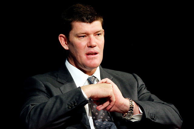 James Packer, Executive Chairman of Publishing and Broadcasting Limited and Australia's richest person, answers questions following his speech at the Astra Conference on subscription television in ...