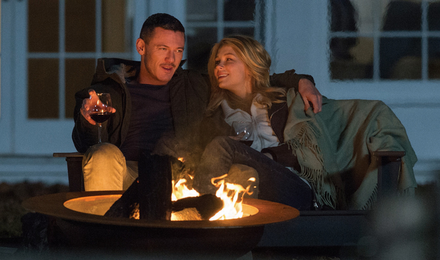 Scott (Luke Evans) and Megan (Haley Bennett) in DreamWorks Pictures’ "The Girl on the Train," from director Tate Taylor and producer Marc Platt. (DreamWorks)