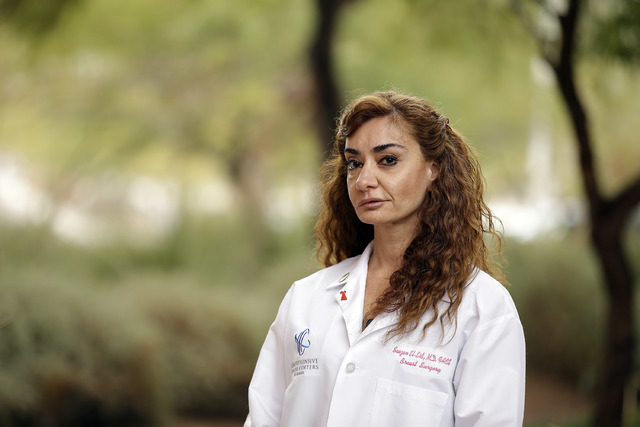 COURTESY CCCN
A mammogram is the best way to detect breast cancer in its early stages, according to Dr. Souzan El-Eid, medical director for the Las Vegas Women’s Health Center at Summerlin Hospi ...