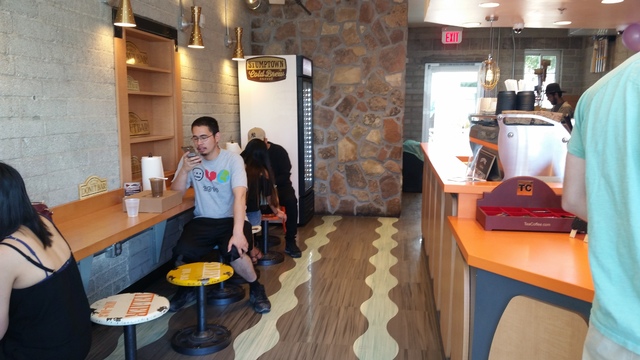 The interior of Donut Bar at 124 S. Sixth St. Lisa Valentine/View