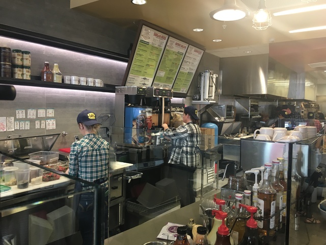 Bronze Cafe at the Market transformed into Luke's Diner as part of Netflix's promotion for the Gilmore Girls revival. (Janna Karel/Las Vegas-Review Journal)