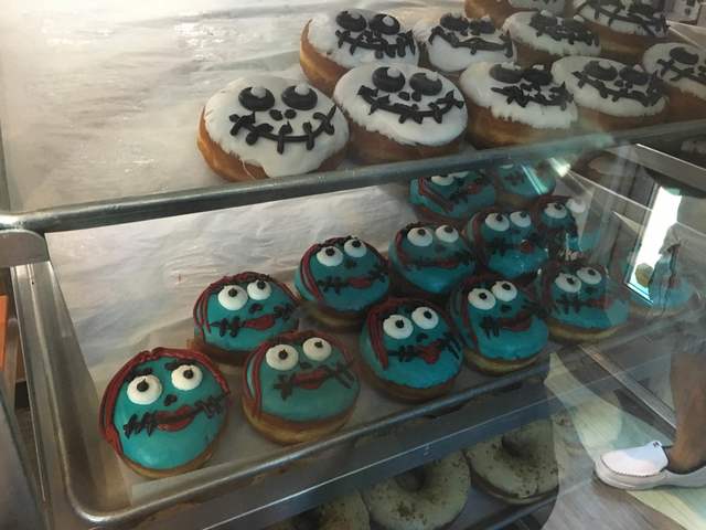 Halloween-themed doughnuts at Donut Bar, 124 S. Sixth St. Sandy Lopez/View