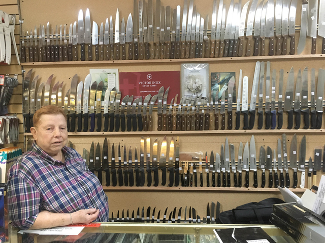 Bonds House of Cutlery slices into northwest Las Vegas market with  everything from fantasy knives to swords