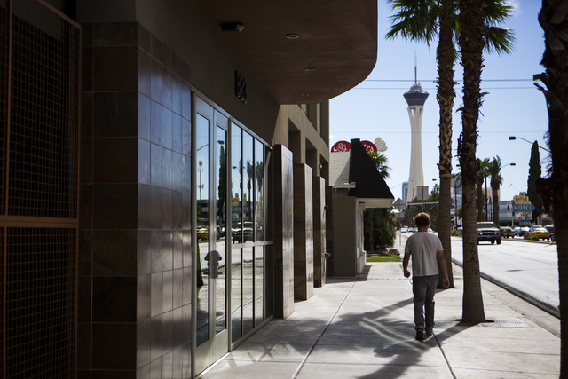 The exterior of LaunchKey, a Las Vegas-based technology company that was recently acquired by Portland, Oregon-based iovation, is seen on Friday, Oct. 14, 2016. (Miranda Alam/Las Vegas Review-Jour ...