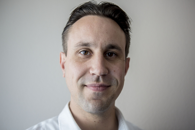 Policy Analyst Daniel Honchariw poses for a portrait in his office at the Nevada Policy Research Institute, Thursday, Sept. 29, 2016, in Las Vegas. Elizabeth Page Brumley/Las Vegas Review-Journal ...