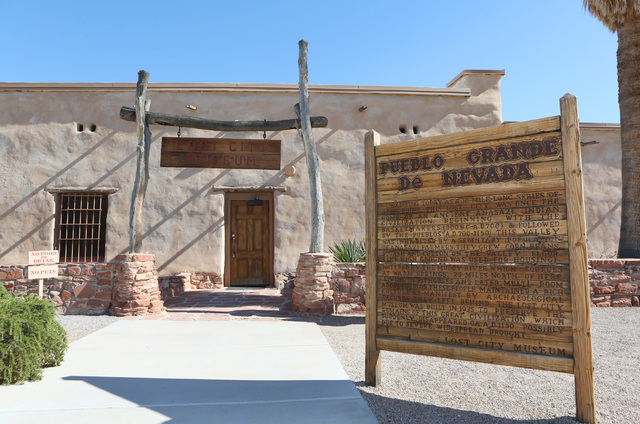 The Lost City Museum is shown Thursday, Oct. 17 2013, in Overton, Nev. The museum, located at 721 S. Moapa Valley Blvd., contains artifacts found in Southern Nevada that give insight to the native ...