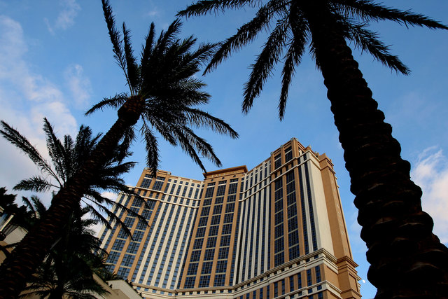 The Palazzo and Hudson Group on Friday opened the Atrium, a new luxury retail concept. (Jeff Scheid/Las Vegas Review-Journal file)