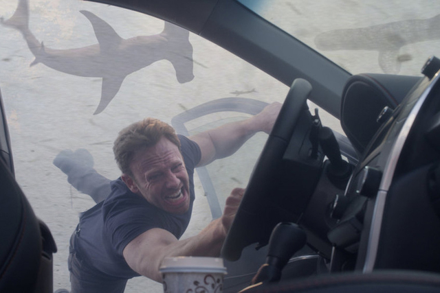 Ian Ziering stars as Fin Shepard in "Sharknado 3: Oh Hell No!" (Photo courtesy of Syfy)