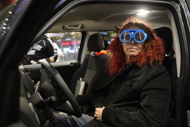 Carrot Top plays an Uber driver in "Sharknado: The 4th Awakens." (Bryan Steffy/Syfy)