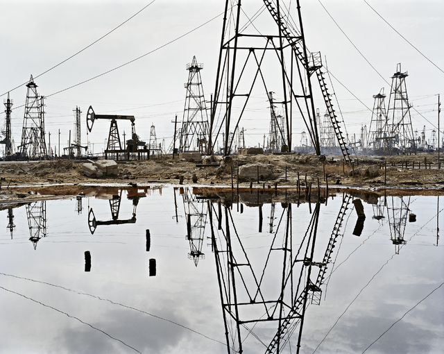 Edward Burtynsky traveled to the oil fields of Baku, Azerbaijan, in 2006 for "Oil," a three-part project tracing petroleum's international journey -- and consequences -- now on display at UNLV's M ...