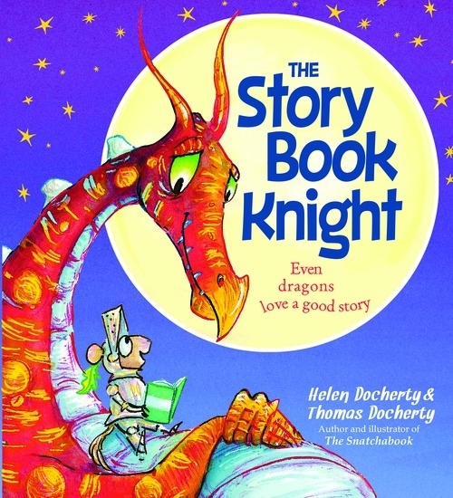 Helen and Thomas Docherty's "The Story Book Knight" insists that reading can save your life. (Special to View)