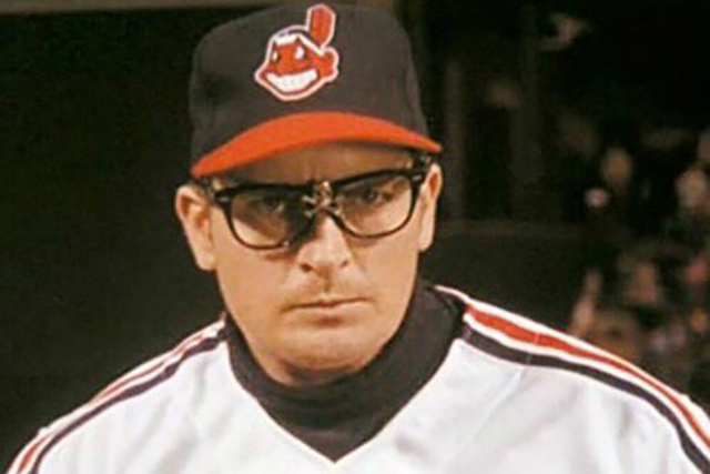 Charlie Sheen as Ricky “Wild Thing” Vaughn in the movie “Major League” (@ charliesheen/twitter)