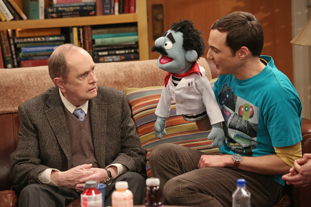 Although stand-up remains his favorite comedic "drug," Bob Newhart also revels in his recurring "Big Bang Theory" role as Professor Proton, childhood hero of Sheldon (series star Jim Parsons). Mic ...
