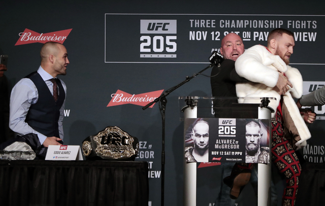 Conor McGregor steals the show at UFC news conference