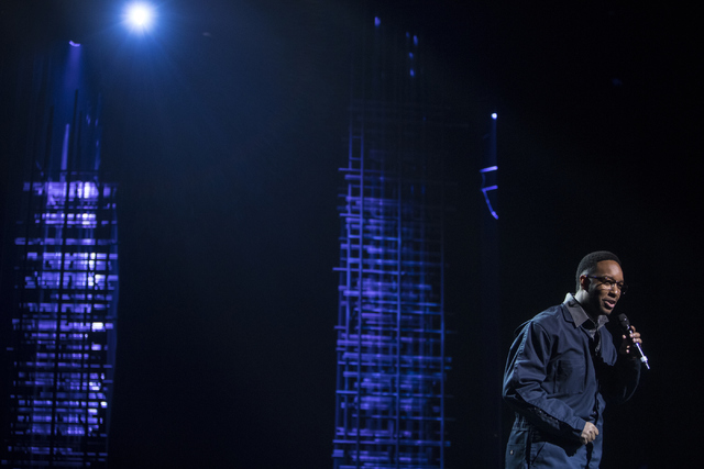 Derek Adams performs during the Best of Las Vegas Show at The Venetian Las Vegas hotel-casino on Saturday, Nov. 5, 2016. Loren Townsley/Las Vegas Review-Journal Follow @lorentownsley