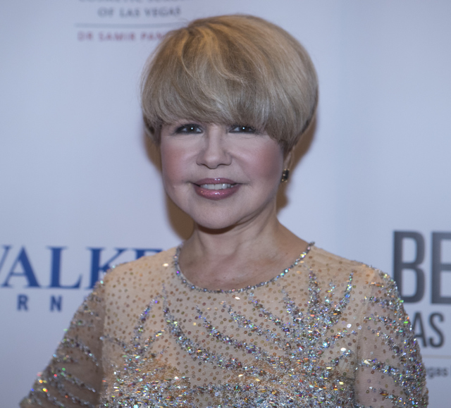 Pia Zadora walks on the red carpet before the Best of Las Vegas Show at The Venetian Las Vegas hotel-casino on Saturday, Nov. 5, 2016. Loren Townsley/Las Vegas Review-Journal Follow @lorentownsley