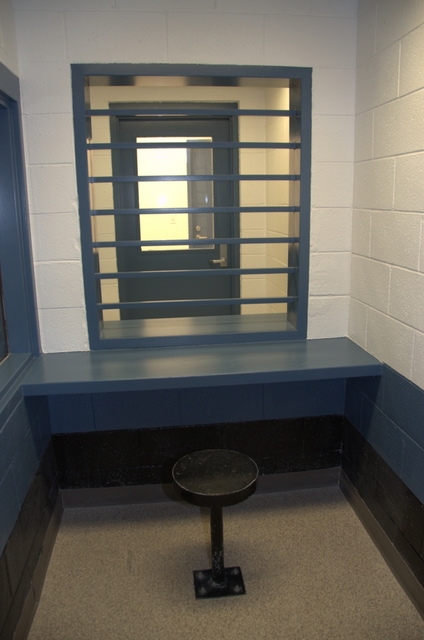 An interview room for clergy or others to meet with the inmate on Nov. 10, 2016.  Courtesy the Nevada Department of Corrections