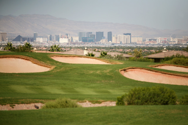 DragonRidge Country Club inside MacDonald Highlands is shown Thursday, Sept. 19, 2013, in Henderson. Rich MacDonald is selling the golf course to Pacific Links International, a Canadian-based comp ...