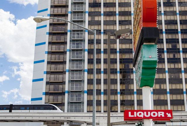 The Las Vegas Monorail passes Bally's hotel-casino, seen in the background, in Las Vegas on Thursday, July 9, 2015. (Chase Stevens/Las Vegas Review-Journal) Follow Chase Stevens on Twitter @csstev ...