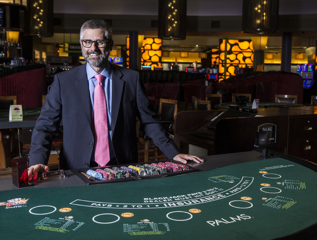 Incoming Palms President Michael Jerlecki poses for a photo on Friday, Nov. 11, 2016, in Las Vegas. Benjamin Hager/Las Vegas Review-Journal