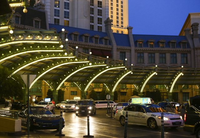 Paris Las Vegas Exterior - Paris Las Vegas Hotel Entrance