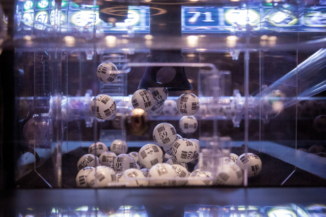 Bingo ball scramble before being called in the newly refurbished bingo hall at Santa Fe Station hotel-casino, Friday, Nov. 18, 2016, in Las Vegas. Elizabeth Page Brumley/Las Vegas Review-Journal F ...