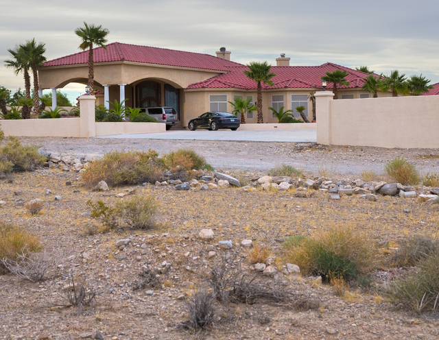 10280 W. La Mancha Avenue on Tuesday, Sept. 20, 2016, in Las Vegas. Benjamin Hager/Las Vegas Review-Journal