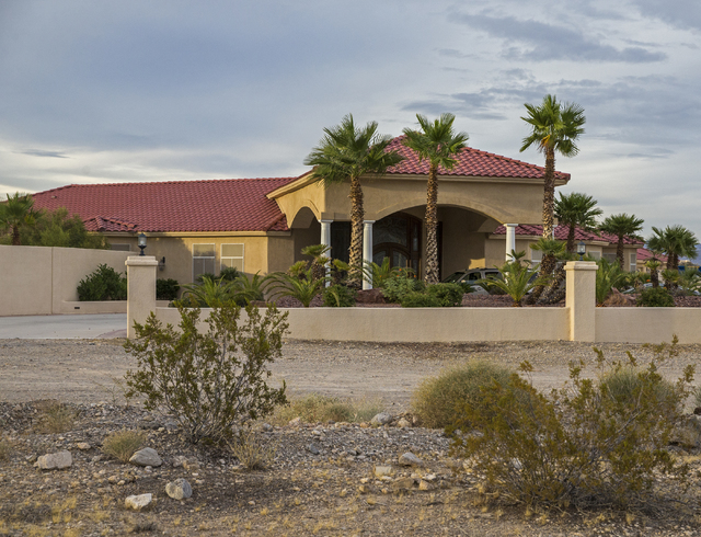 10280 W. La Mancha Avenue on Tuesday, Sept. 20, 2016, in Las Vegas. Benjamin Hager/Las Vegas Review-Journal