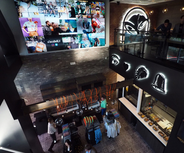 Taco Bell Opens First Flagship Location On The Las Vegas Strip To Serve Alcohol Las Vegas Review Journal