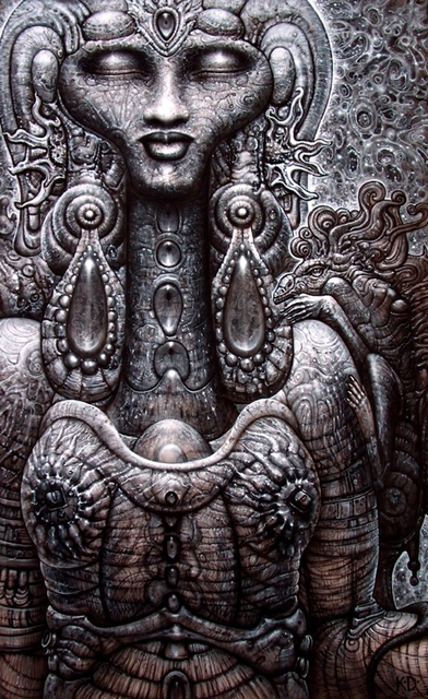 An art piece titled "Thoth" by Spirit of Art group artist Kd Matheson. Courtesy of Spirit of Art