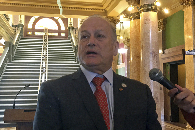 Roque "Rocky" De La Fuente, an independent candidate for president, filed for a recount of a sample of Nevada’s presidential ballots on Tuesday. (Matt Volz/AP)