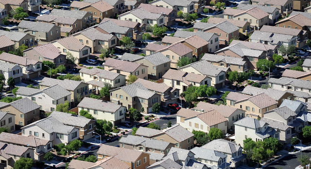 A community in North Las Vegas (David Becker/Las Vegas Review-Journal)