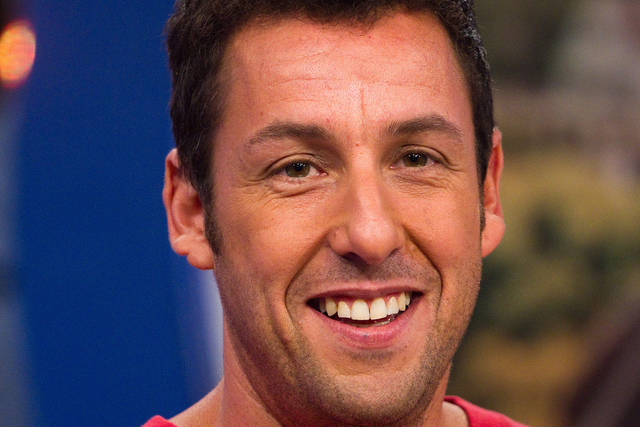 Adam Sandler attends a taping of 106 and Park at BET Studios in New York, Thursday, June 24, 2010. (AP Photo/Charles Sykes)