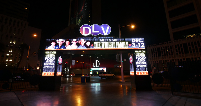 The D has joined the Golden Nugget as downtown spots that host official Wrangler NFR parties, concerts and other special events throughout the week. (Special to the Las Vegas Review-Journal)