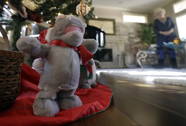 singing christmas hippo plush