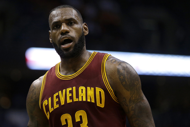 LeBron James is 3-0 in Christmas home games, including 2-0 with the Cavaliers. (Aaron Gash/AP)