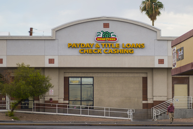 Us Financial Regulators Order 500k Fine Against Payday Lender - payday lender moneytree is shown off maryland parkway in downtown las vegas on friday oct
