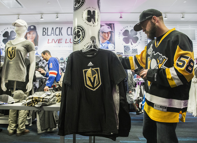 la golden knights jersey